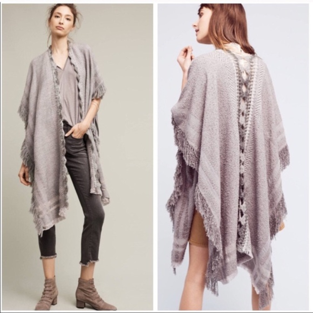 Anthropologie Montreux Kimono Poncho NWT